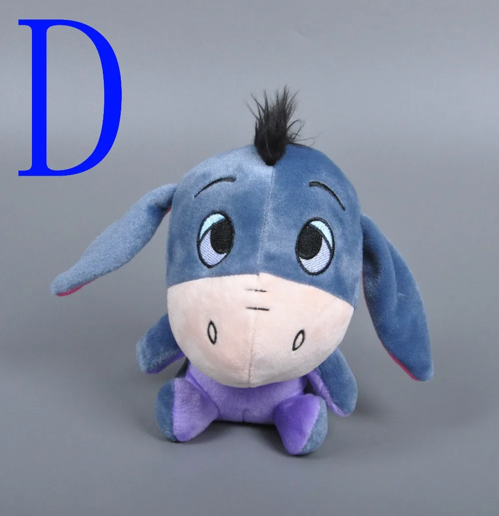 Плюшевый плюшевый тигр 17 см мультяшное животное медведь свинка мягкая кукла