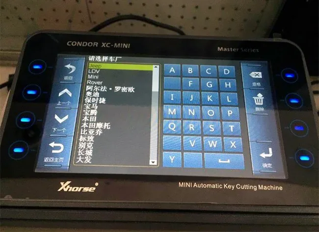 100% оригинальная машина для резки ключей Condor XC007 Mini XC 007 лучшая в