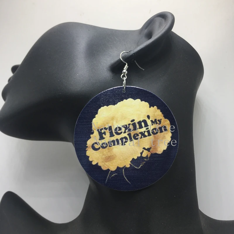Деревянные серьги Flexin'My цвет лица|wooden earrings|earrings earringearrings wood |