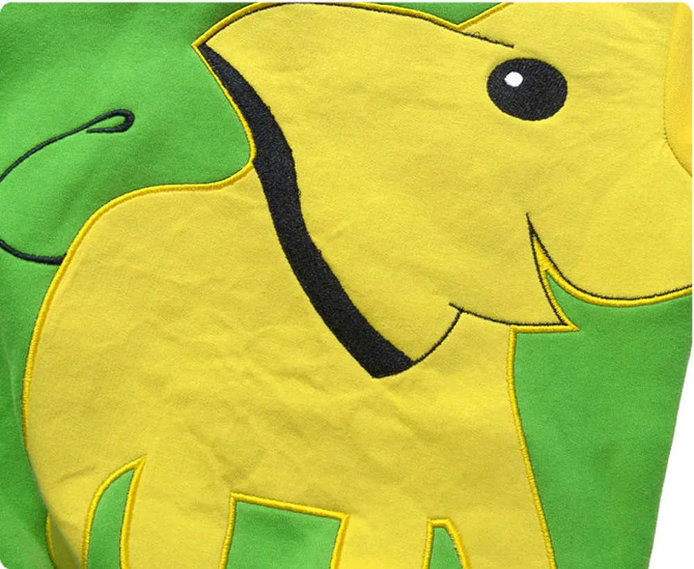 ARLONEET Clothes Boy Girls Fashion Elephant Hoodie Coat 2018 Kid Baby Print Sweater Cotton Outfits Tops For Children | Мать и ребенок