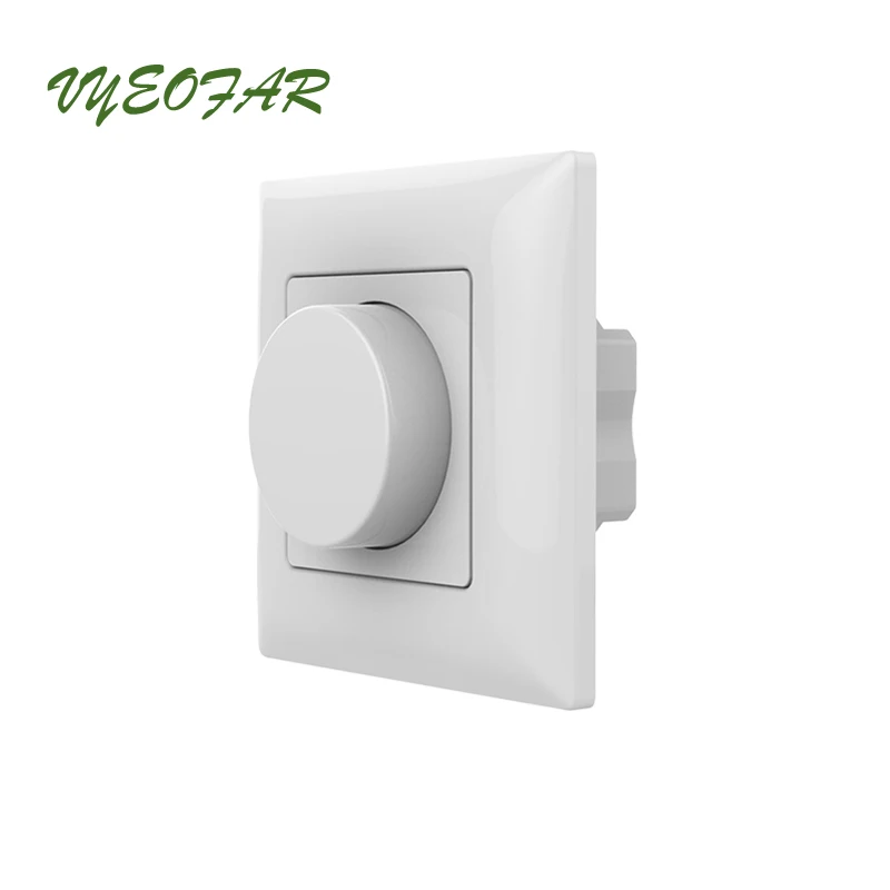 Новый светодиодный диммер 220V настенное крепление ручной Панель 4 зоны Triac 110V 240V