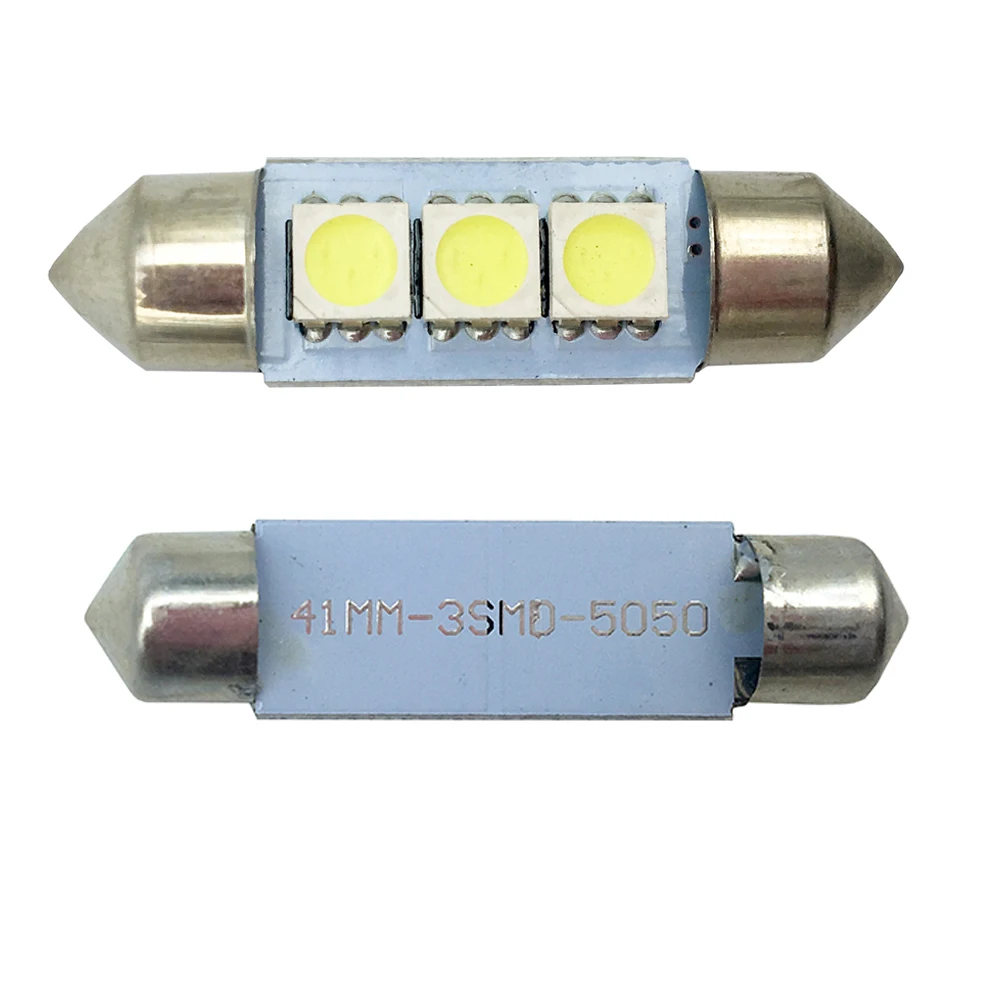 30X 36 мм 39 41 3 SMD 5050 3SMD Festoon C5W 12V внутренняя Лицензия Пластина купольная головная