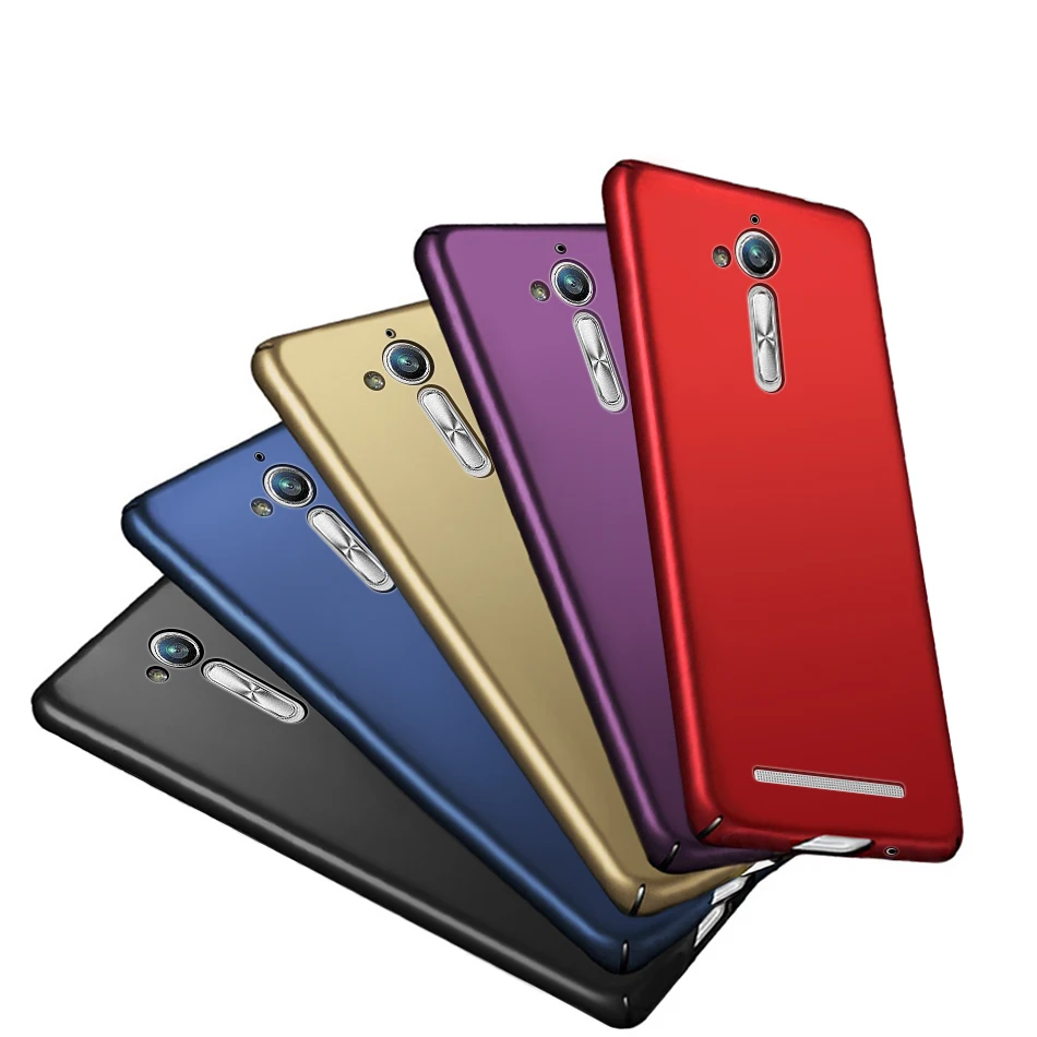Пластиковый жесткий чехол для Asus ZenFone Go ZB500KL тонкий защитный задней панели