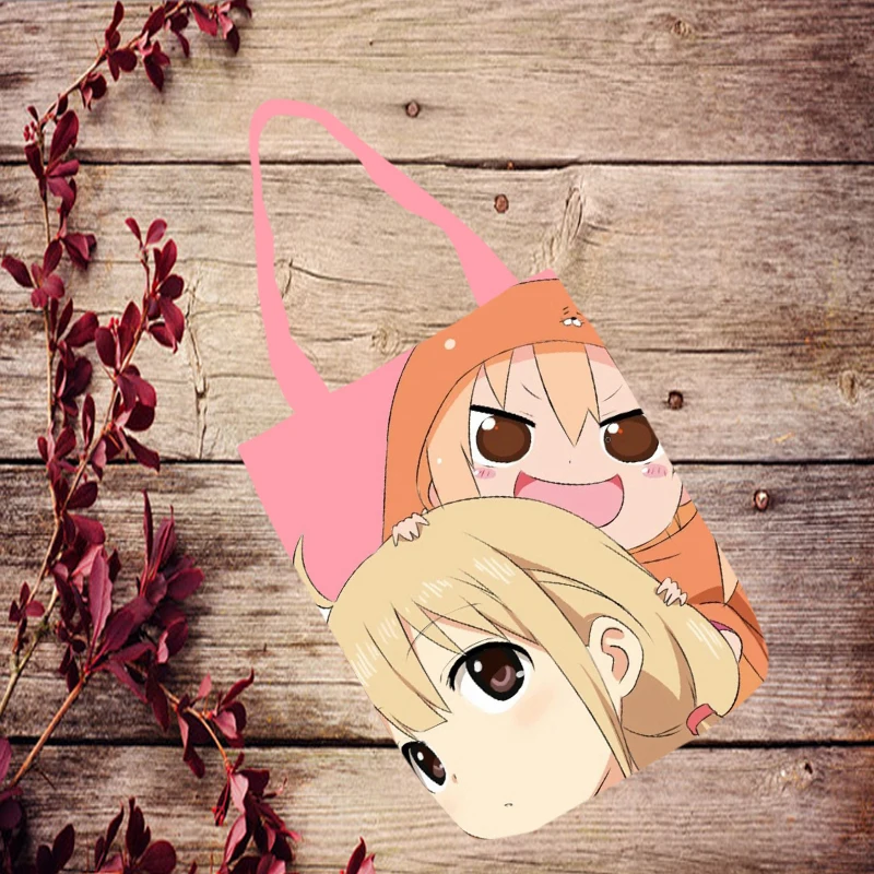 IVYYE Himouto! Модная складная сумка для покупок из аниме Умару-Чан Холщовая Сумка
