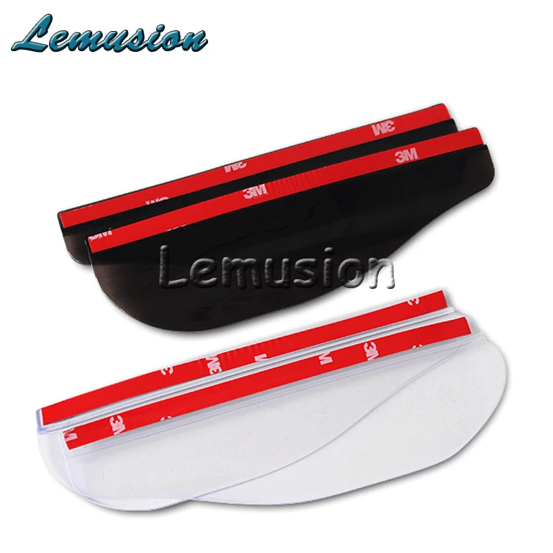 Автомобильный Стайлинг зеркало заднего вида наклейки для бровей и дождя Peugeot 307 206