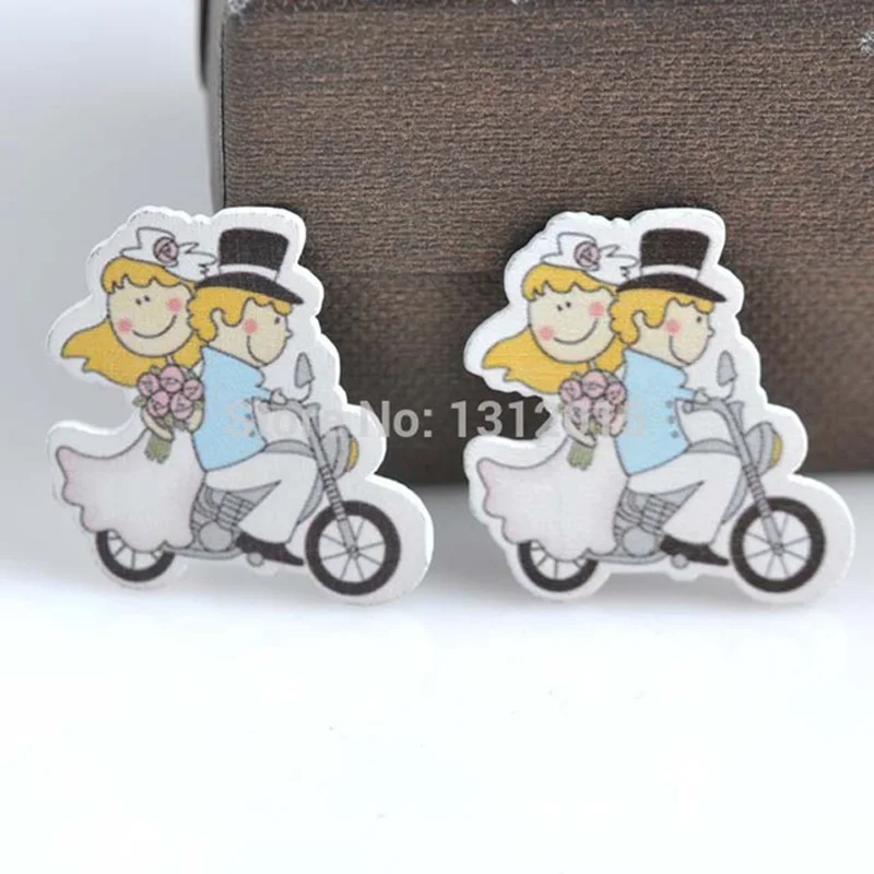 30 шт. деревянные поделки для украшения дома 39 х38 мм|scrapbooking craft|wooden scrapbooking craftwood |