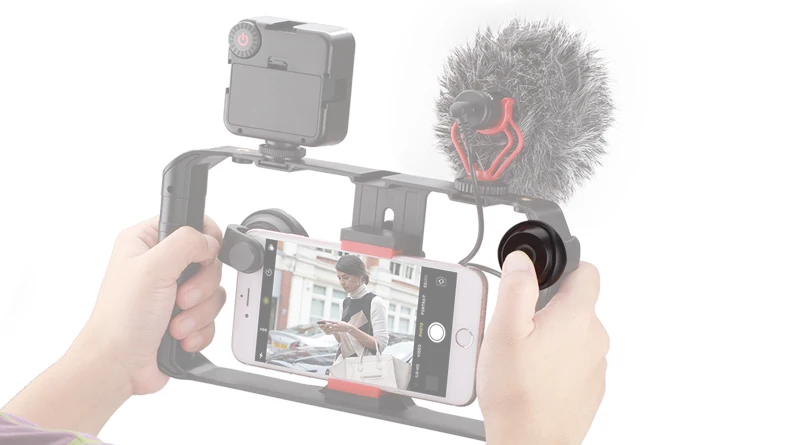 Ulanzi Bluetooth пульт дистанционного управления для U-Rig Pro клип-на беспроводной спуск затвора для iPhone X 8 Android смартфон видеосъемка