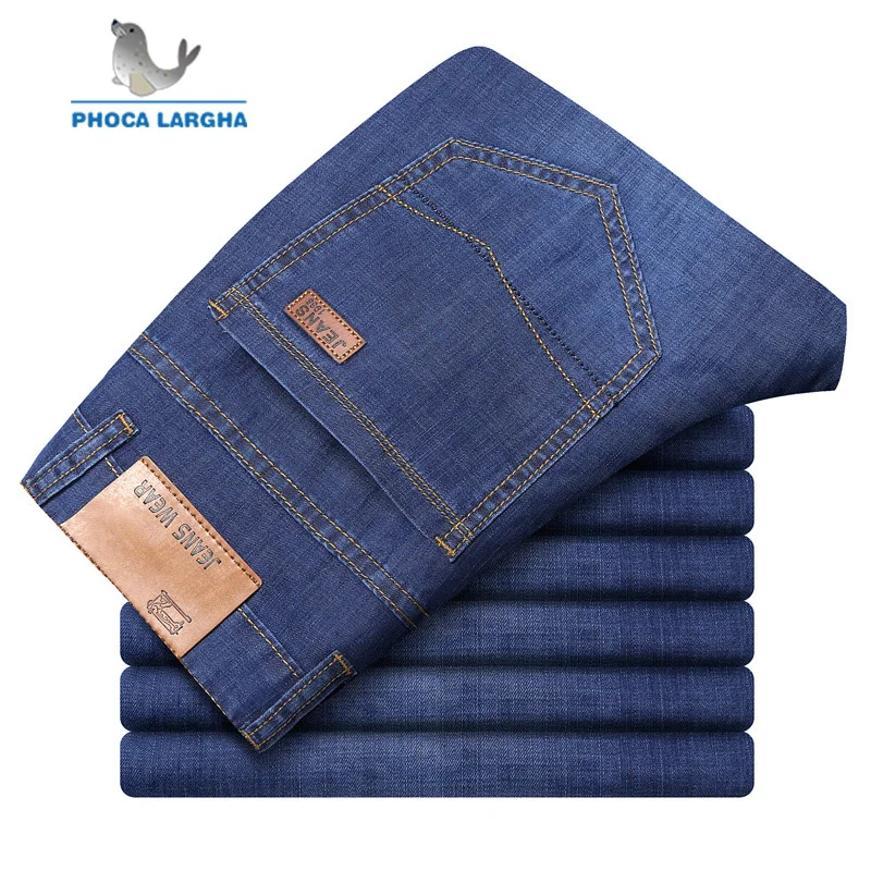 2019 новые весенние хлопковые джинсы мужские высококачественные Брендовые