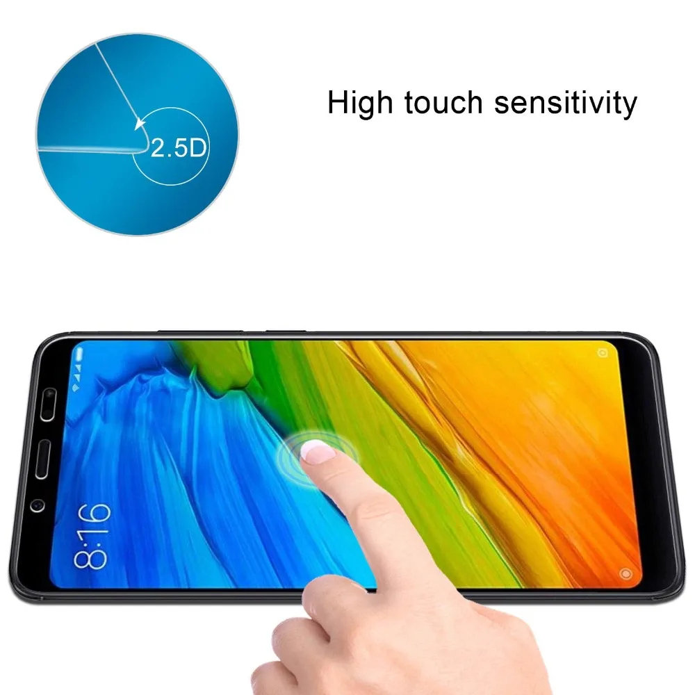 Новые 2.5D HD закаленные очки для Xiaomi Redmi note 5 pro закаленное стекло защита экрана