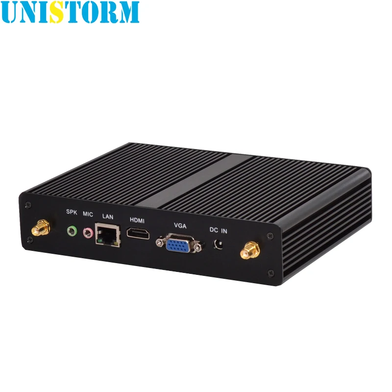 Безвентиляторный Intel Dual Core Mini PC Pentium 2117U 1 8 ГГц Windows7/8/10 мини компьютер с HD Графика