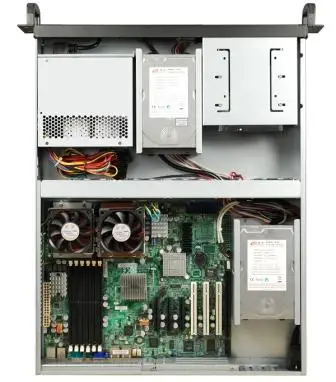 

DP215N New 2U Standard Industrial Control Server Chassis Frame Type Chassis ATX Power Supply