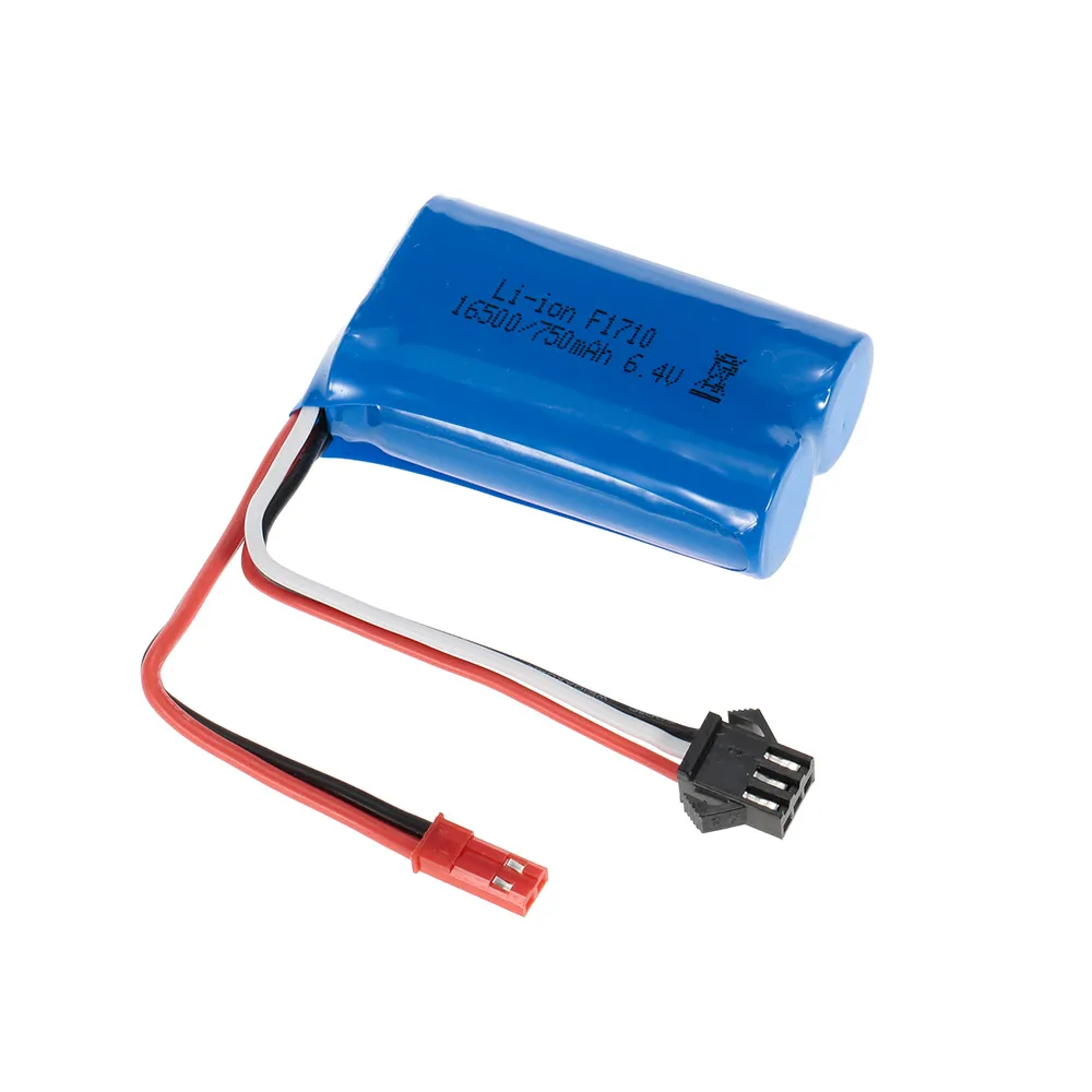 6 4 V 750mAh литий ионная аккумуляторная батарея для WLtoys A959 A A979 RC автомобиль багги