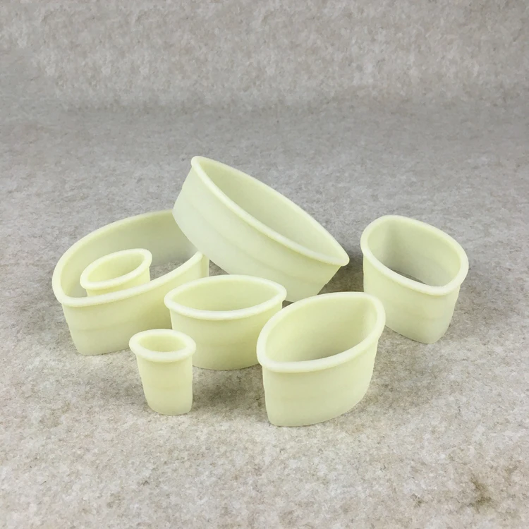 7 шт. в партии плоский край оливкового овальной формы нейлон пластик резак