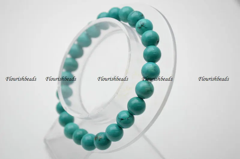 Эластичные Круглые Женские браслеты с камнями 8 мм|jewelry bracelet woman|jewelry braceletjewelry fashion |