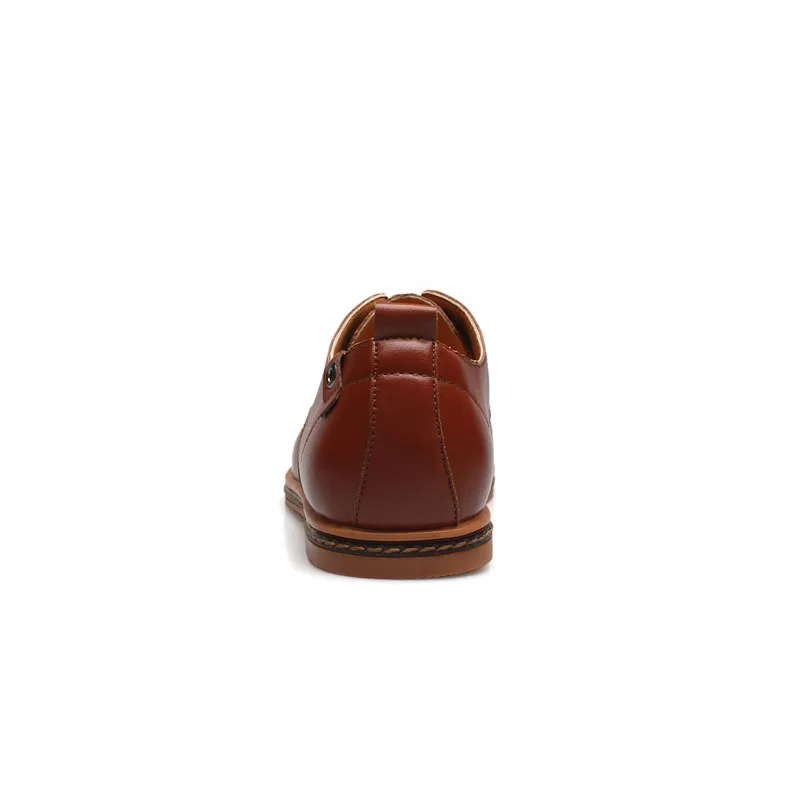 Мужские деловые кожаные туфли на шнуровке размеры 38 47|shoes large size|shoes newshoes business |