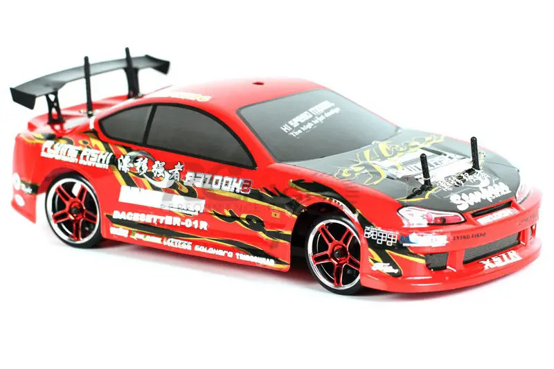 HSP 94123 2 4 ГГц летающая рыба Электрический Дрифт автомобиль 1/10 RC RTR корпус: 12363 R