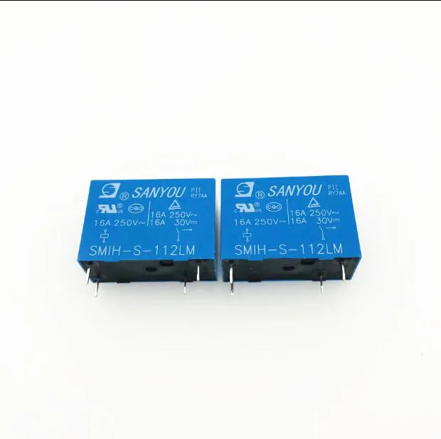 HOT NEW 12V relay SMIH-S-112LM SMIHS112LM 12VDC DC12V 16A 250VAC 4PIN | Обустройство дома