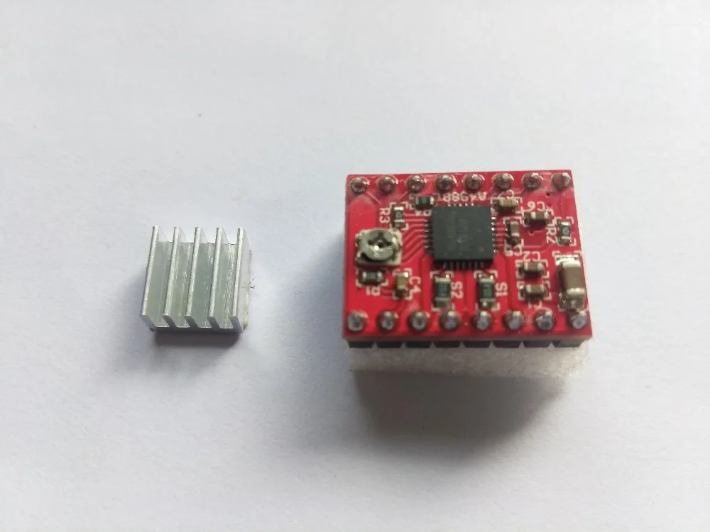 

Шаговый Драйвер Reprap A4988, модуль шагового двигателя с радиатором