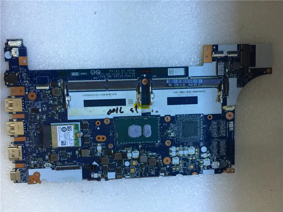 Оригинальная материнская плата EE480 EE580 для ноутбука Lenovo E480 со стандартным