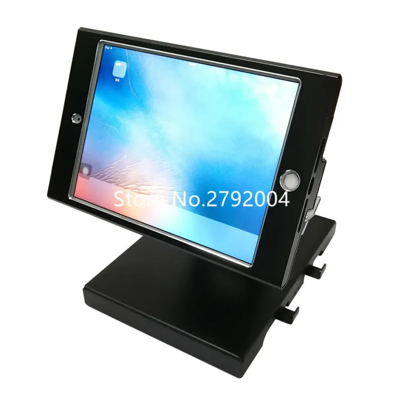 Плоская стена из алюминиевого сплава для IPad 360 градусов вращающаяся стойка отеля