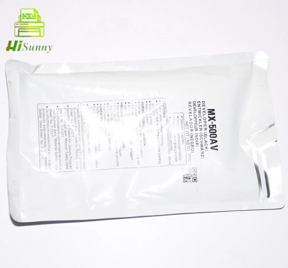 310G MX-500CV MX-500AV для Sharp MX-363U MX500 M283N M363U 453U 503U 4528U 453U железный порошок проявителя