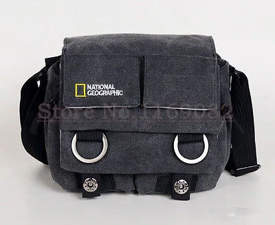 Черная холщовая наплечная сумка для камеры NG 2345 чехол DSLR 5D2 5D3 5D4 60D D810 D800 D7200 D500
