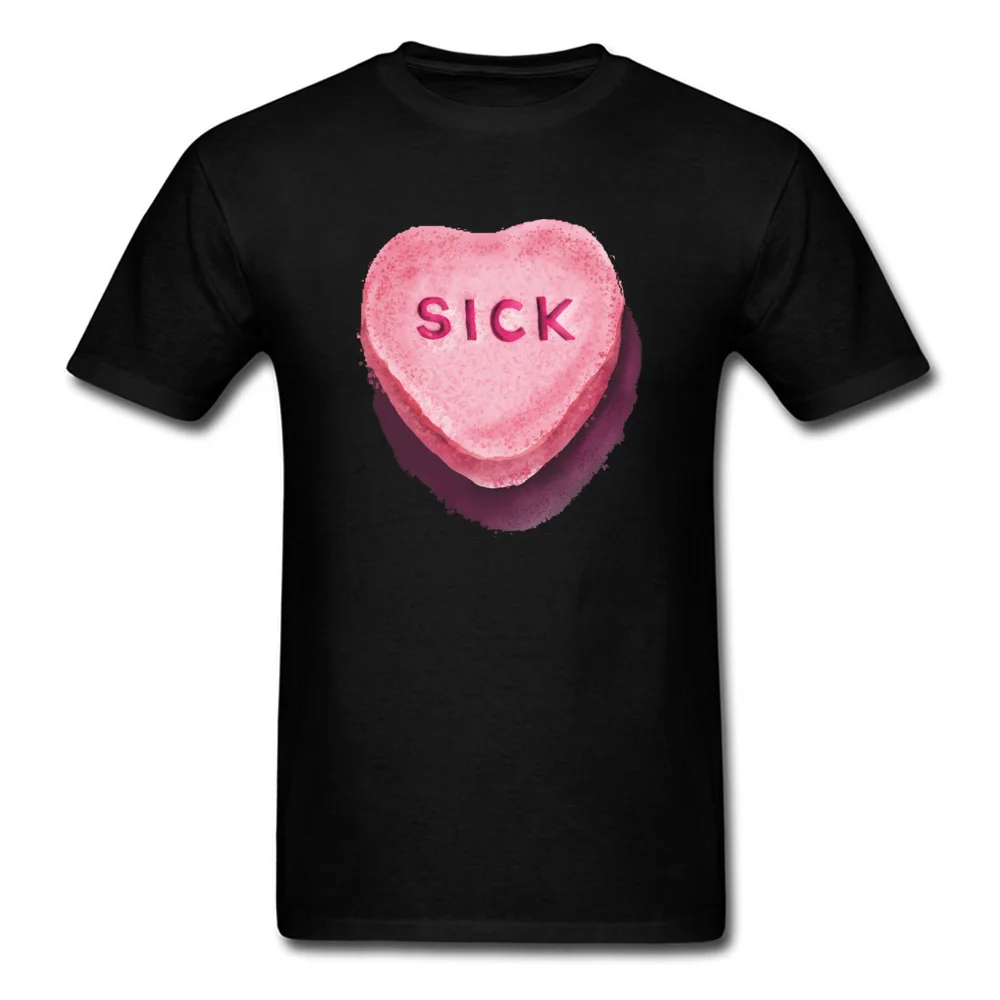 Мужская футболка на День святого Валентина с сердечками день влюбленных новинка