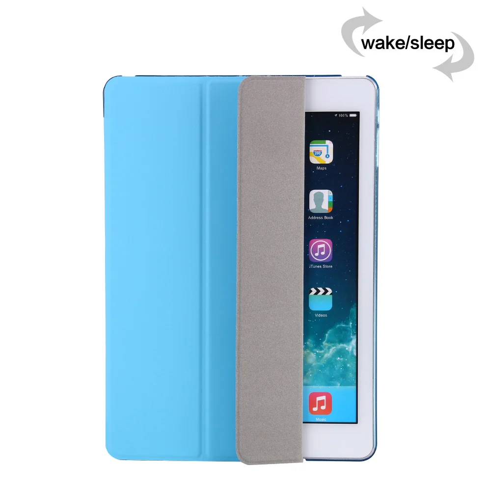 Новый slale чехол для iPad Mini оригинальный пробуждающийся складной кожаный подставка