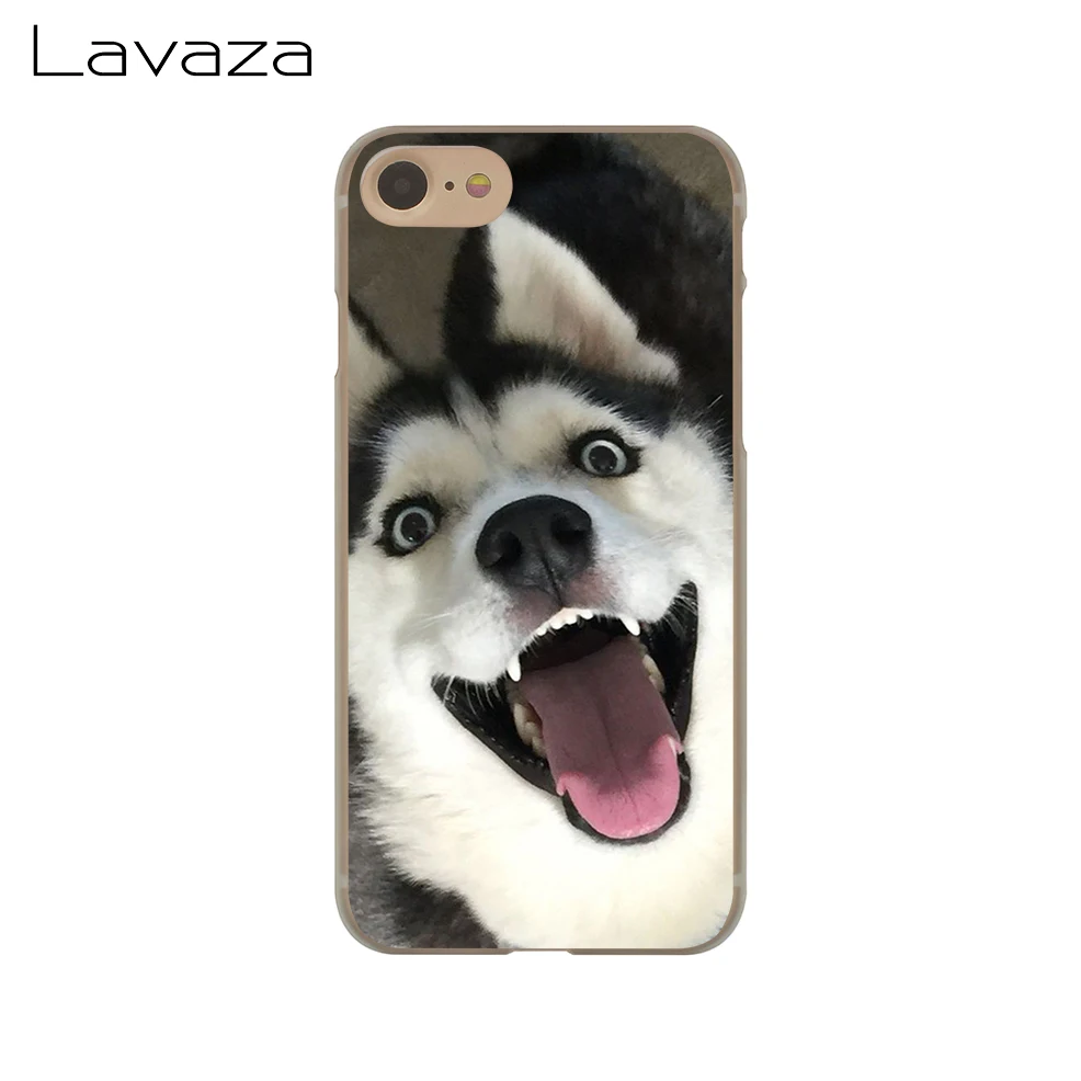 Lavaza Cute Husky Phone Case for Apple iPhone 4 4S 5C 5S SE 6 6S 7 8 Plus 10 X Xr Xs Max 6Plus 7Plus | Мобильные телефоны и