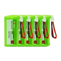 5pcs 2 4 volt ni mh battery pack aaa 800mah 2 4v nimh rechargeable cordless phone battery for bt166342266342 jst he pk 0104