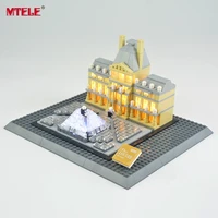yeabricks led light kit for 21024 architecture louvre building block not include the model