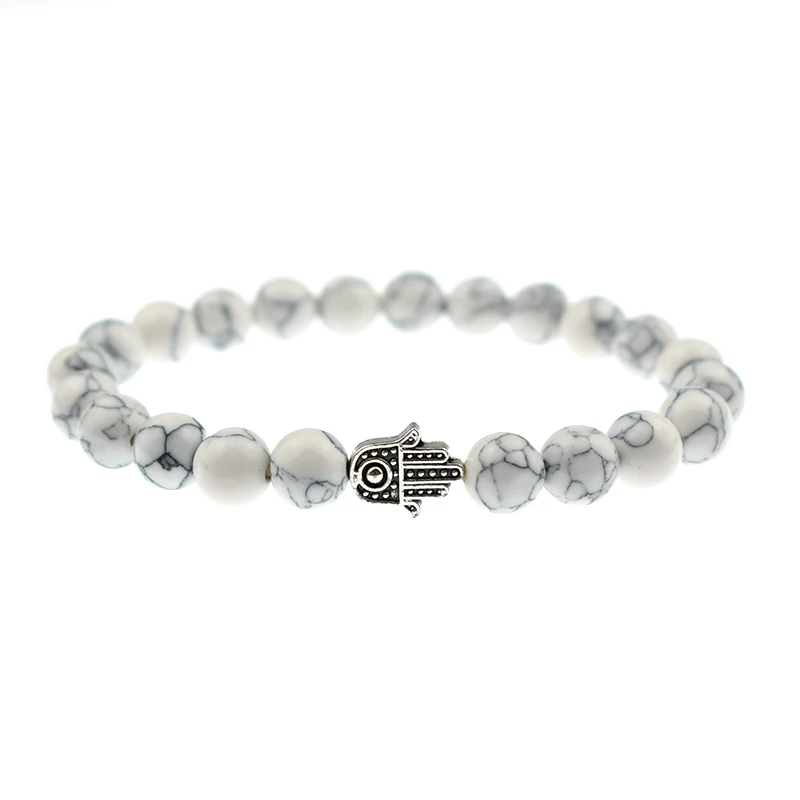 Женские браслеты с бисером в стиле ретро Fatima Hand Evil Eye Charm Винтажные Ювелирные