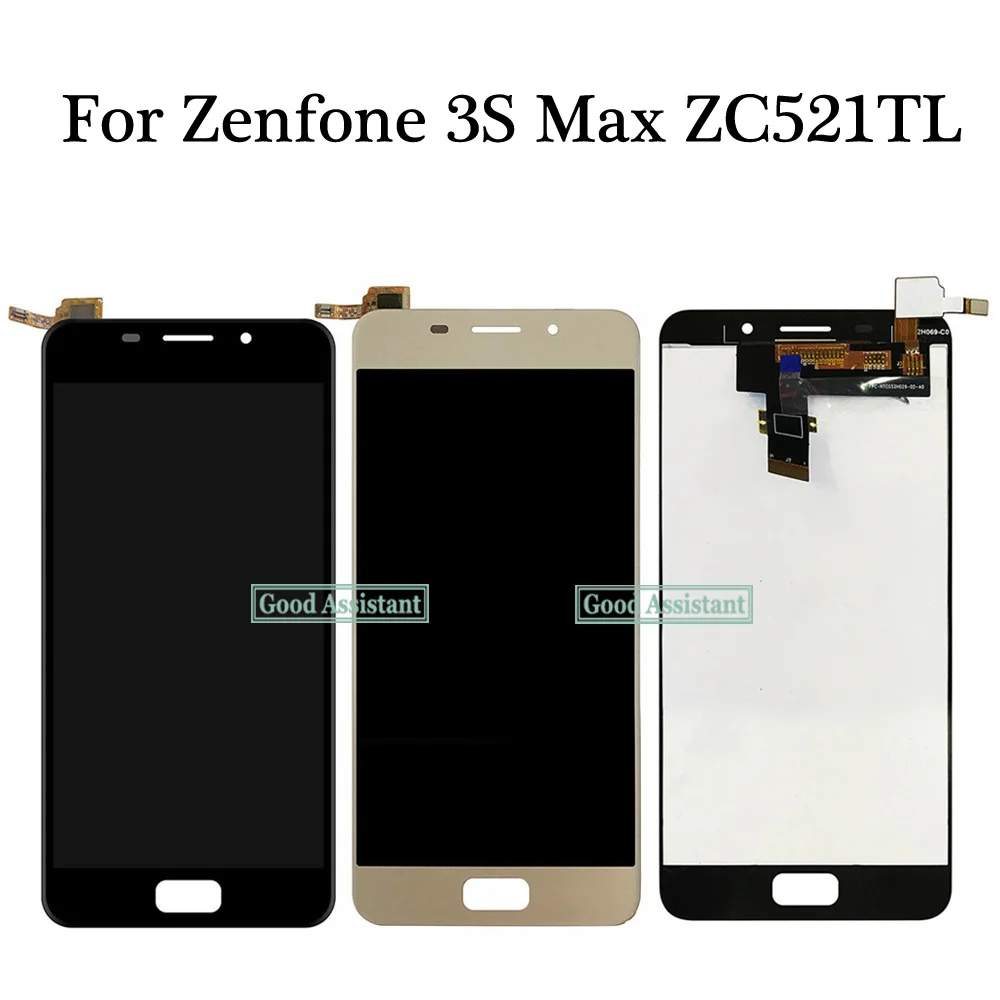 ЖК дисплей с сенсорным стеклом для ASUS Zenfone 3S Max ZC521TL X00GD экран дигитайзером в сборе