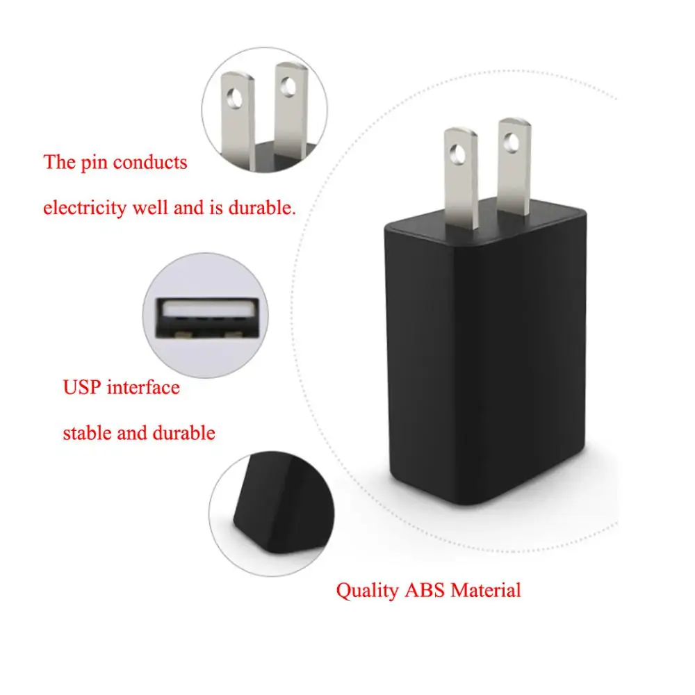 Зарядное устройство с usb разъемом 5 В 2 4 А быстрая зарядка настенное зарядное