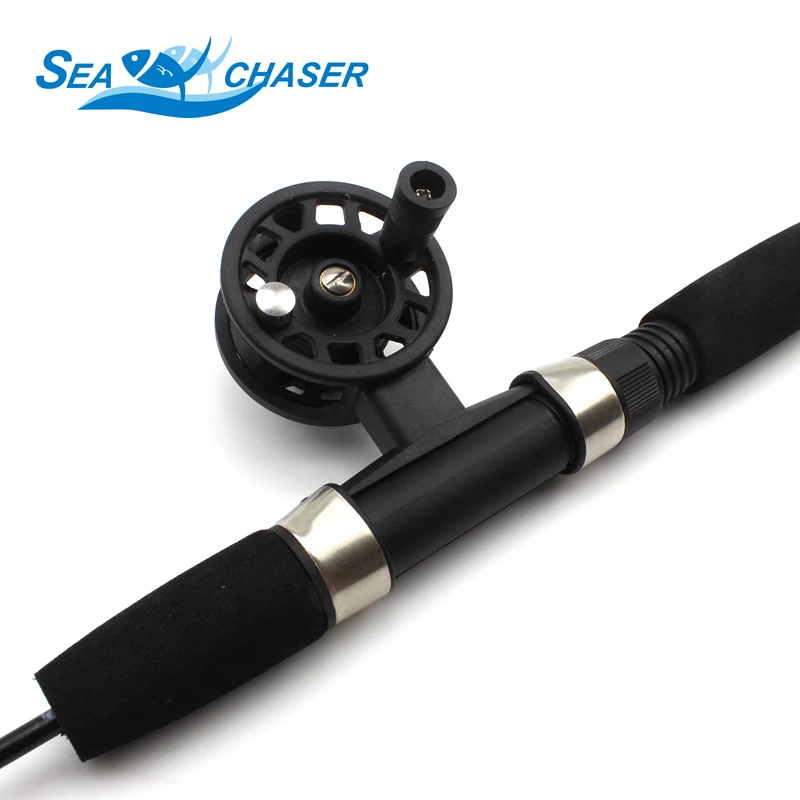 80 см для зимней рыбалки спиннинг колесо комплект снасти подледной нахлыстом