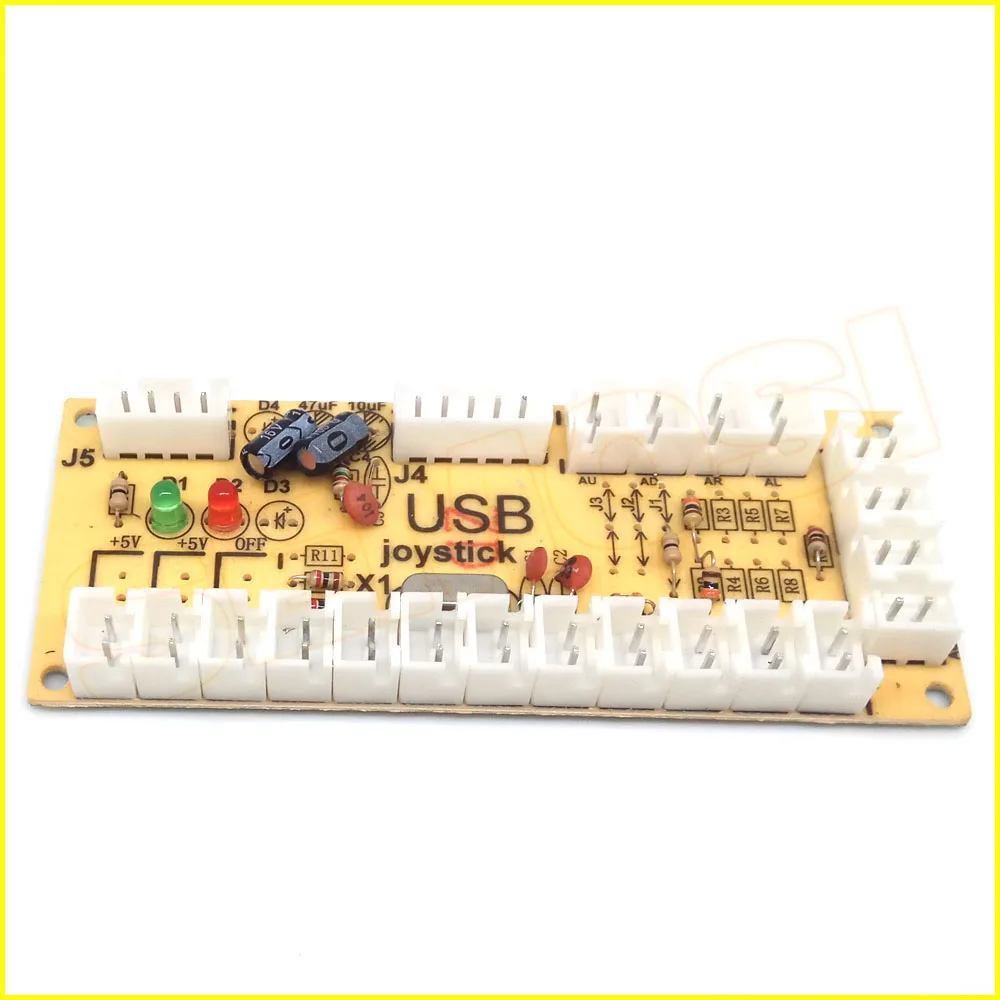 Американский стиль аркадная Кнопка джойстик DIY Набор для аркадной машины, 2 игрока для Pandora Box Fighting игровой автомат