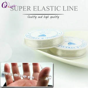 Нить эластичная для бисероплетения, шнур с кристаллами, 1 рулон, 10 метров, 0,4-1 мм, растягивающийся шнур для ожерелий, браслетов, аксессуары для творчества