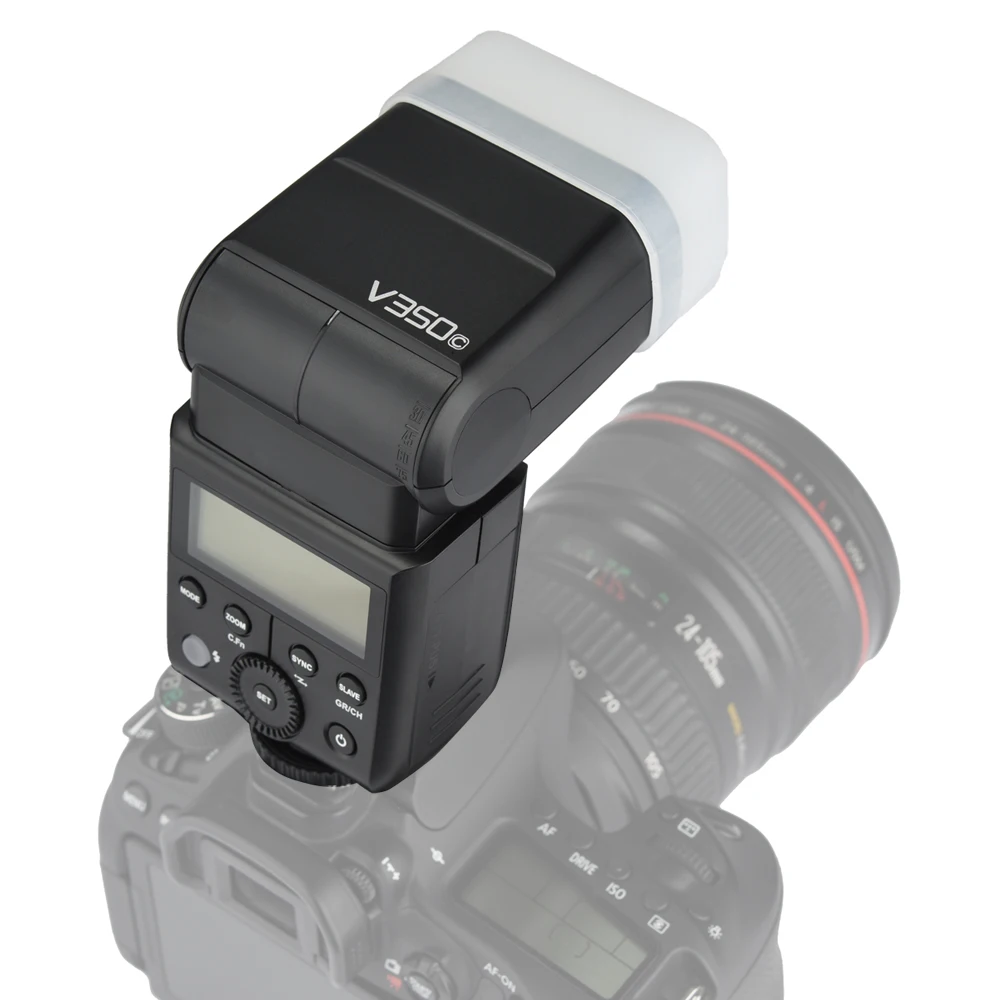Беспроводная литий ионная вспышка GODOX V350C TTL HSS 1/8000s 2 4G и триггер XPro C для камеры Canon