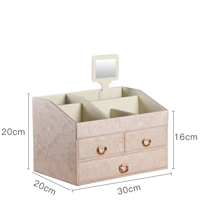 Large European Princess Desktop Drawer Rack Cosmetic Dressing Storage Box | Дом и сад