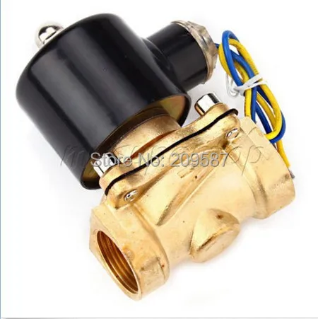 Электрический Соленоидный клапан воды воздуха N/C 220V AC 3/4 &quot2W 200 20|air flow control valve|air