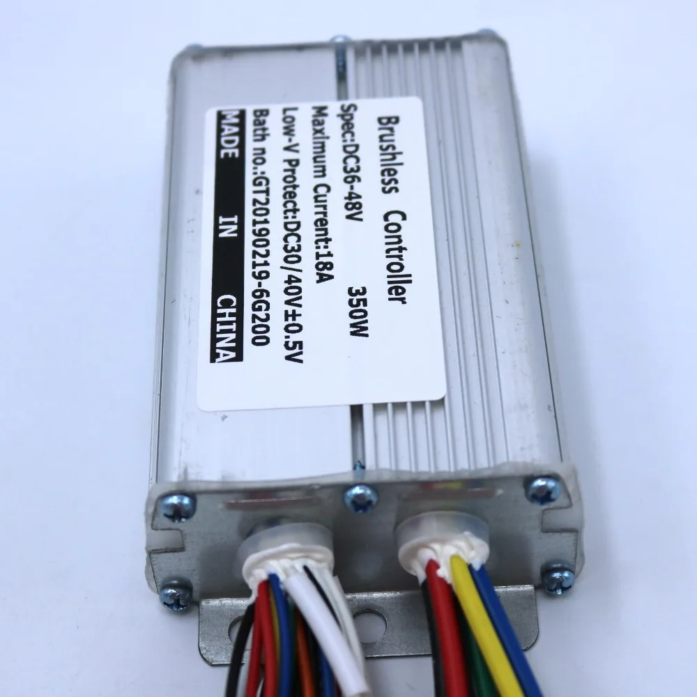 36 V/48 V 350W 250W BLDC контроллер двигателя E-велосипед бесщеточный регулятор скорости