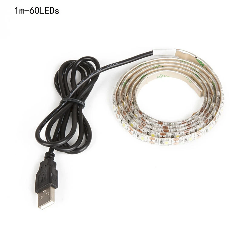 Светодиодная лента 5 в постоянного тока с питанием от USB 2835 RGB/Wit/Warm wit