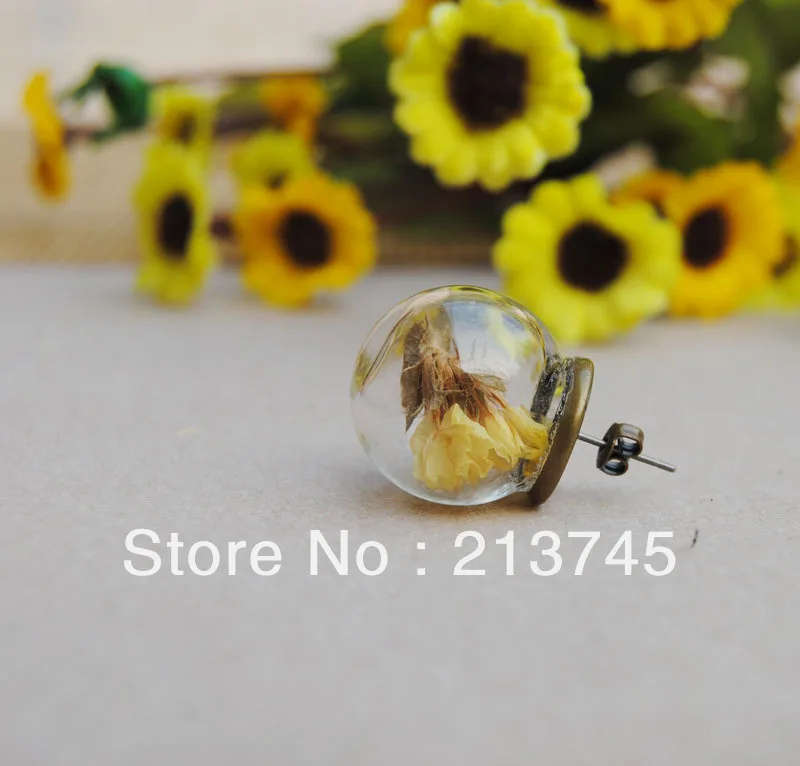 

Распродажа, Бесплатная доставка! Стеклянный шар и основа для сережек размером 20 мм (12 мм), стеклянные флаконы, подвеска «сделай сам», фурнитура для сережек