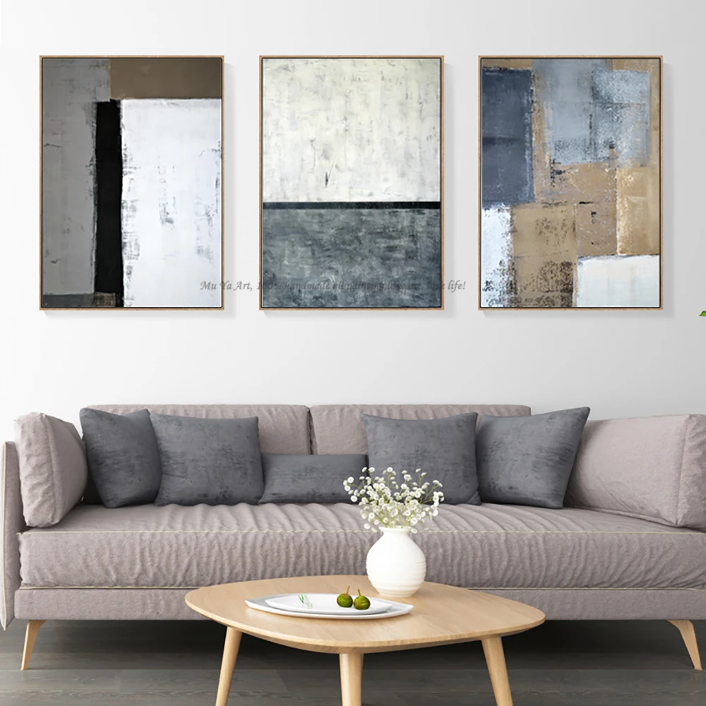 Cuadros decoracion abstracta quadros de parede para quarto tableau украшение murale salon современные настенные картины для гостиной