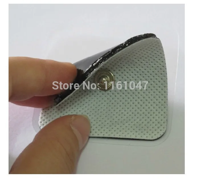 Fresshipping 100 шт 5*5 см TENS EMS электродные накладки для цифровой терапии машины колодки и похудения машина Массажер колодки