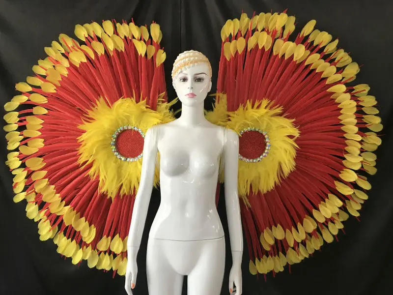 Костюм для женщин костюм с крыльями большие ангельские крылья из перьев|accessories