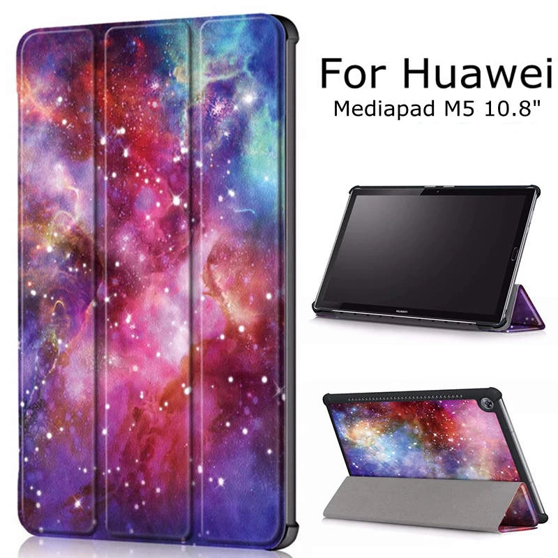 

Tablet Case For Huawei Mediapad M5 10.8 inch CMR-AL09 CMR-W09 Smart Magnetic Leather Cover for Huawei M5 10.8 Protective Case