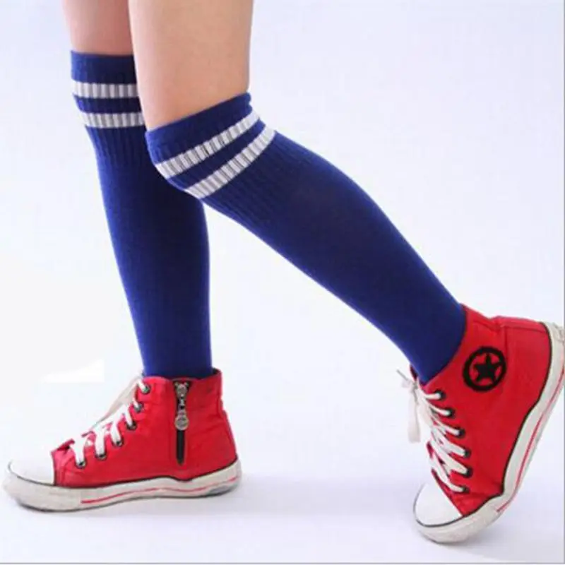 2017 г. Модные детские носки студенческие спортивные футбольные гольфы для