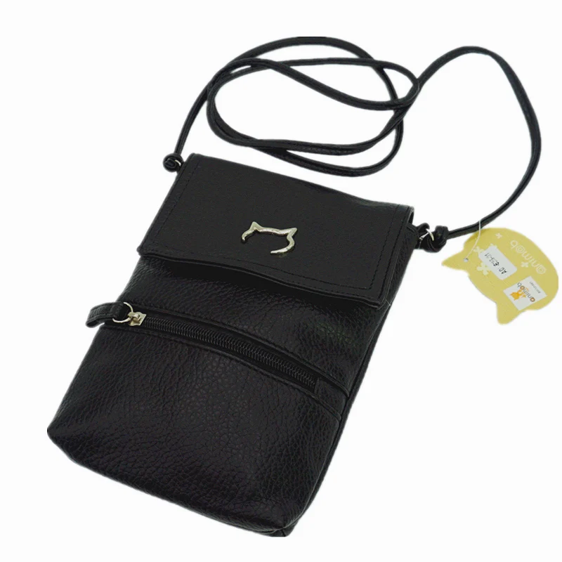 Новинка 2017 года Для женщин клапаном сумка небольшая плечо слинг Sailor Moon Cat