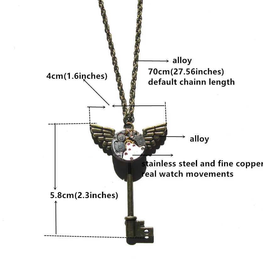 Цепочка для часов в стиле стимпанк готика панк рок|jewelry necklace pendants|jewelry pendantjewelry jewelry